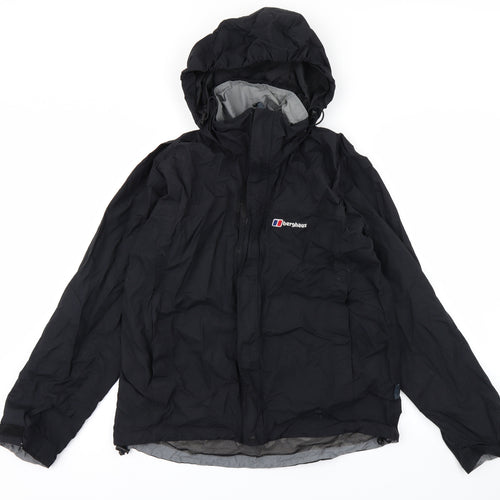 Berghaus Mens Black   Rain Coat Coat Size M