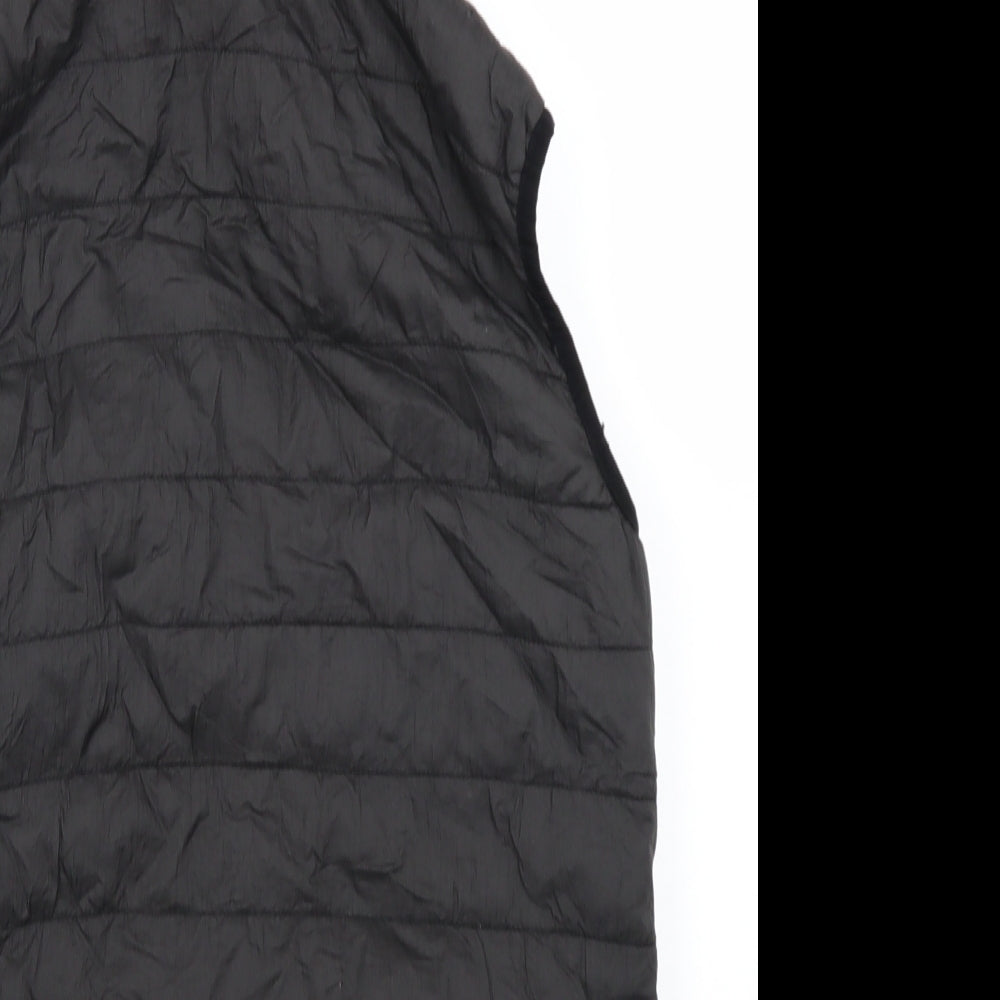 Very Boys Black   Gilet Coat Size 13 Years