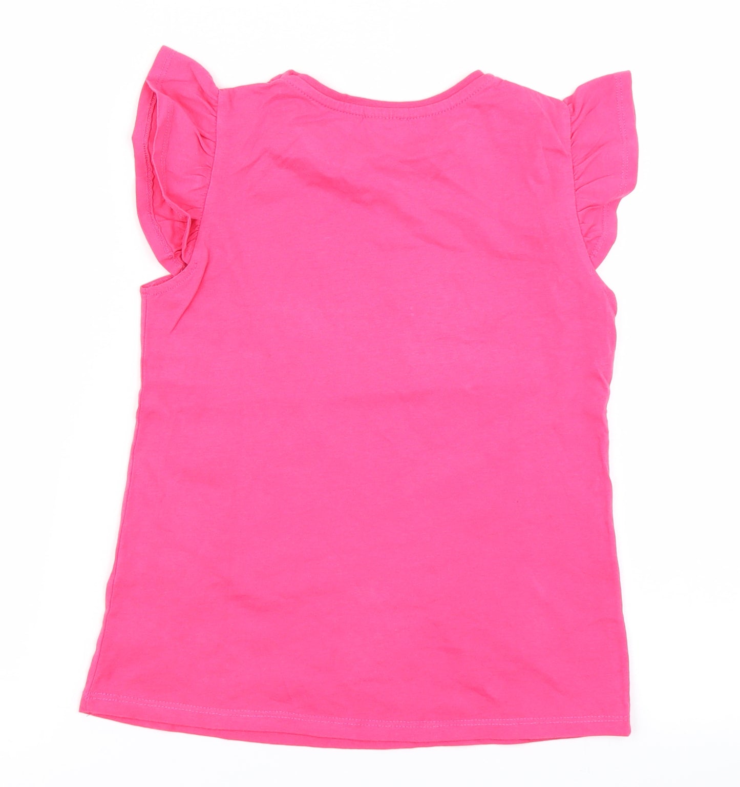 George Girls Pink   Basic T-Shirt Size 9-10 Years  - LOL dolls