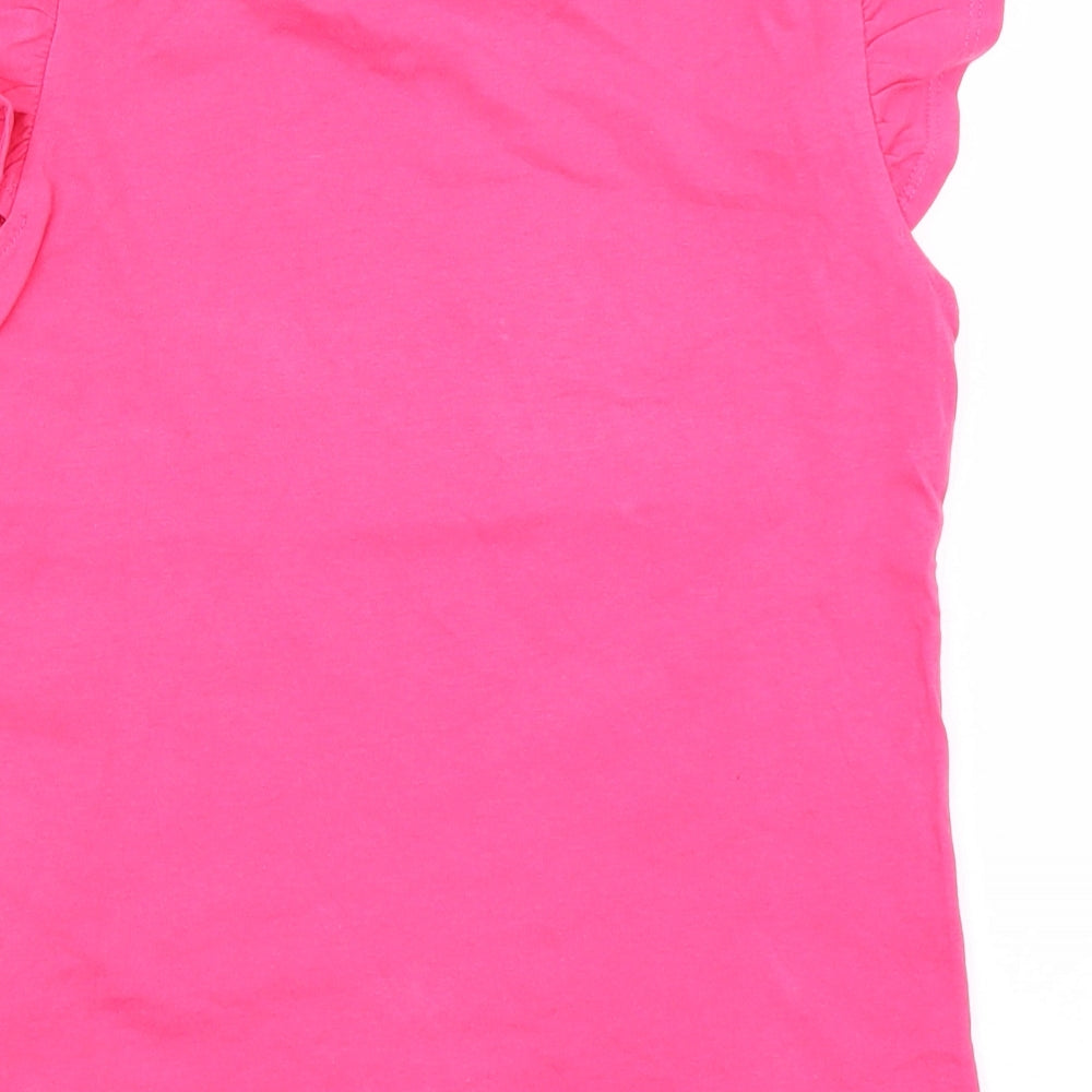 George Girls Pink   Basic T-Shirt Size 9-10 Years  - LOL dolls