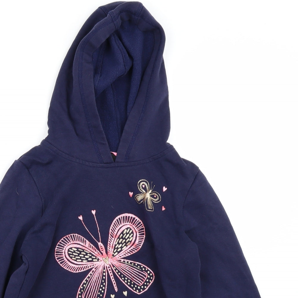 George Girls Blue   Pullover Hoodie Size 10-11 Years