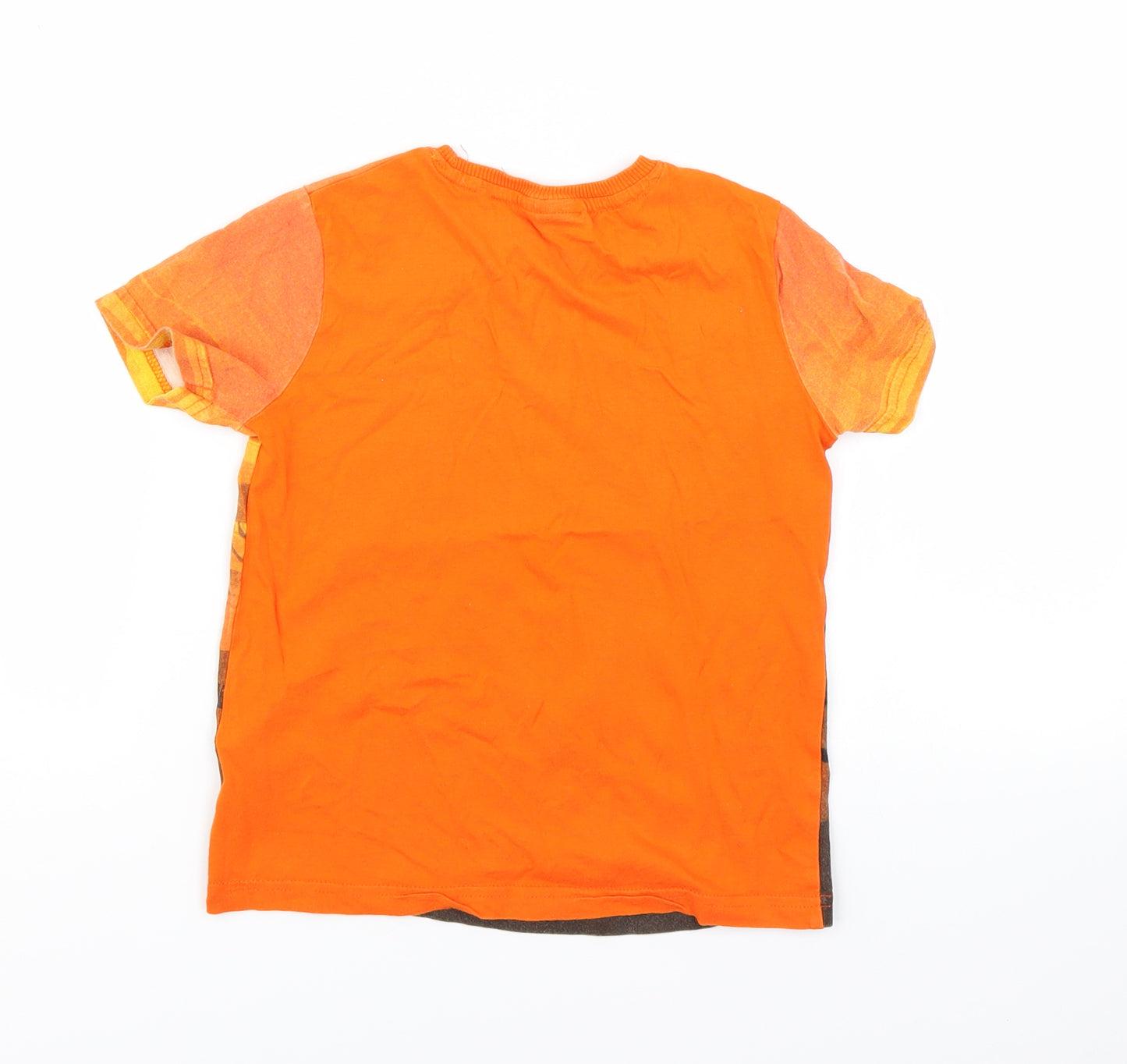 F&F Boys Orange   Basic T-Shirt Size 5-6 Years  - The Lion King