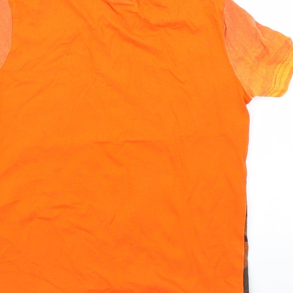 F&F Boys Orange   Basic T-Shirt Size 5-6 Years  - The Lion King