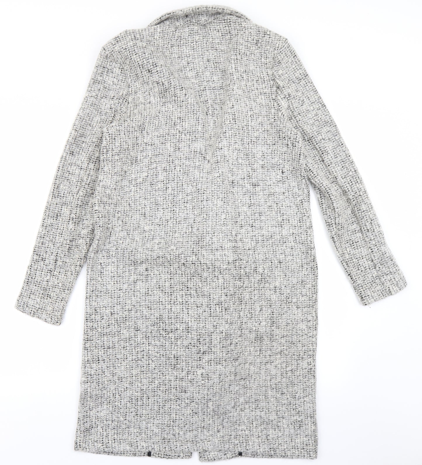 F&F Womens Grey   Overcoat Coat Size 8