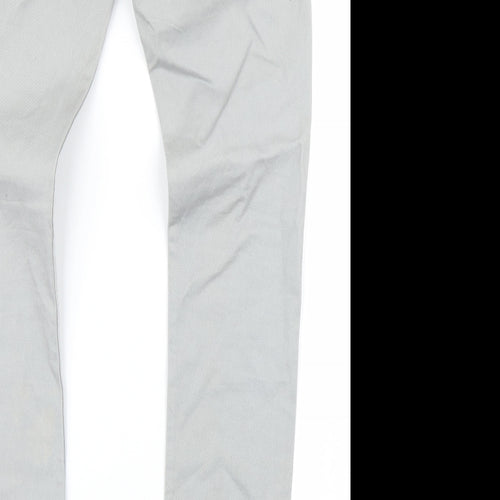 H&M Womens Grey  Denim Skinny Jeans Size 32 in L30 in