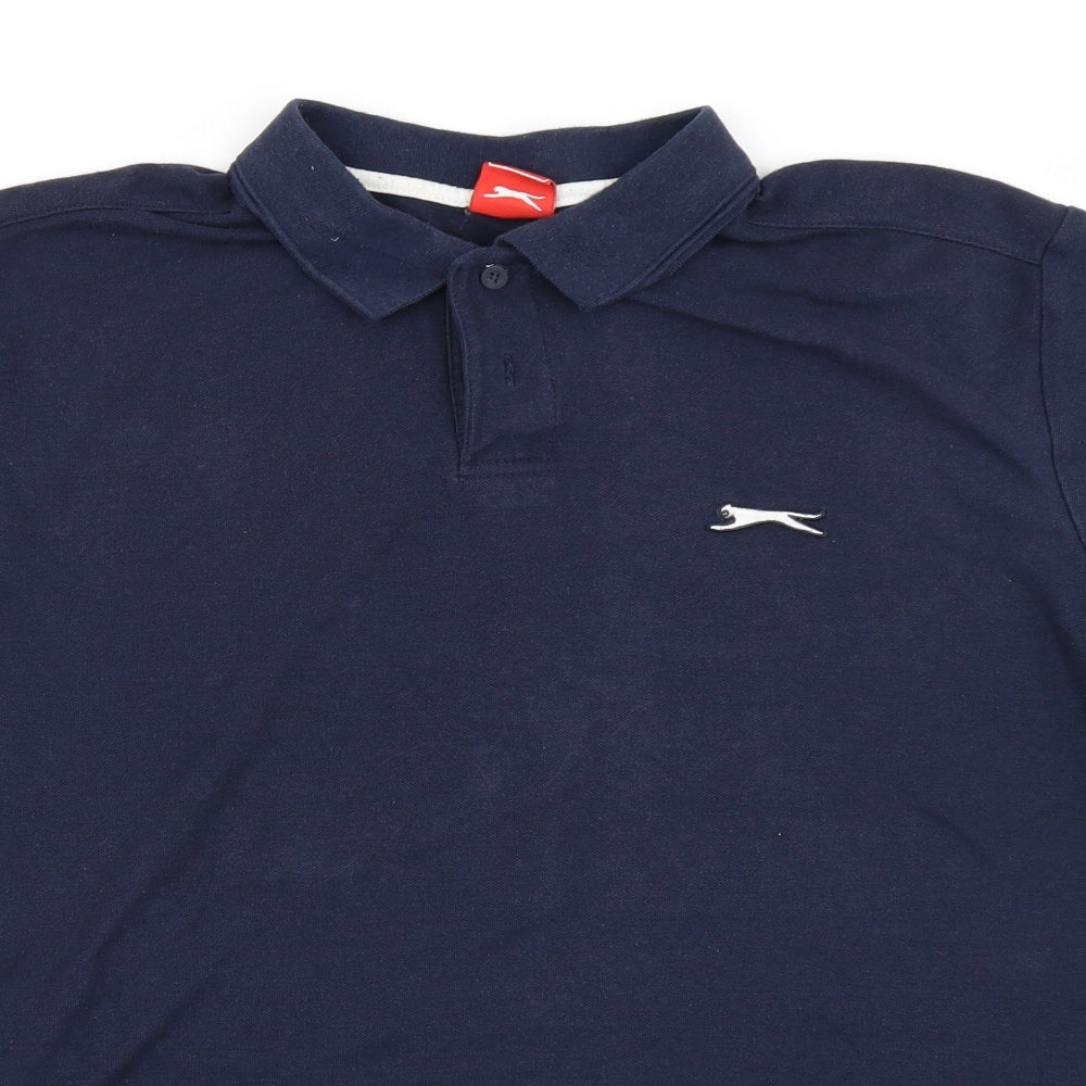 Slazenger Mens Blue    Polo Size XL