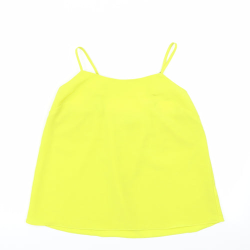 River Island Womens Yellow   Camisole Blouse Size 10