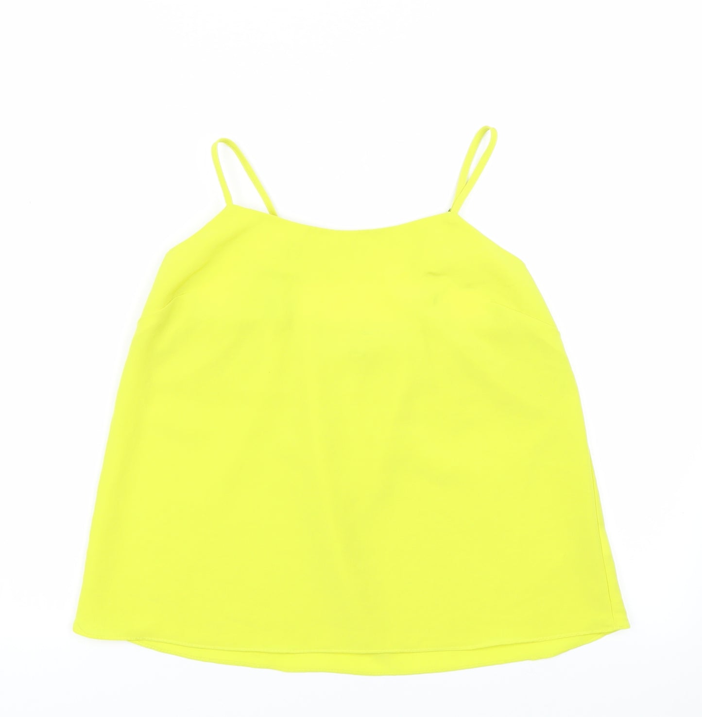 River Island Womens Yellow   Camisole Blouse Size 10