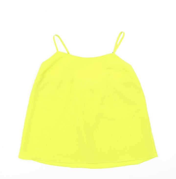 River Island Womens Yellow   Camisole Blouse Size 10