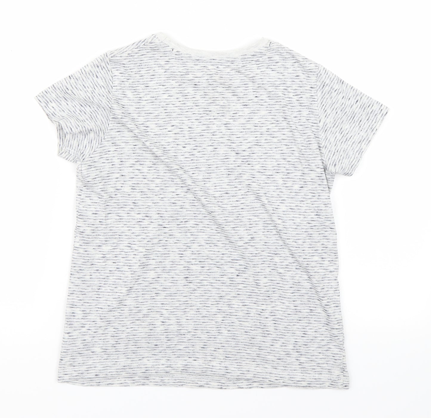 NEXT Boys Blue Striped  Basic T-Shirt Size 9 Years