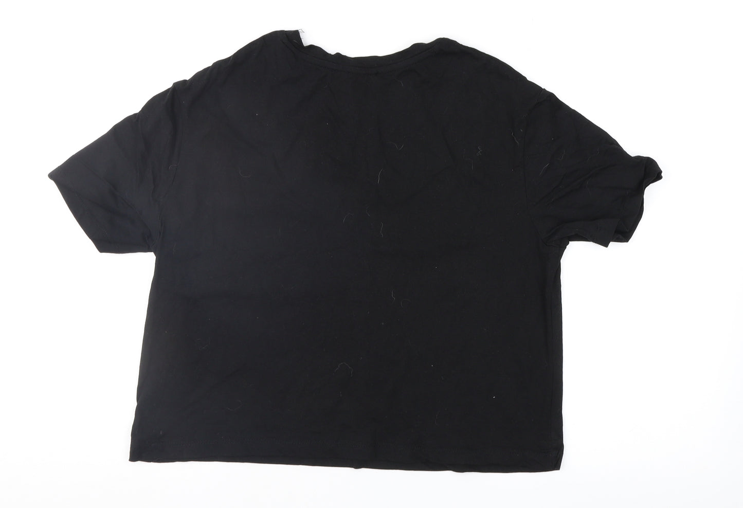 New Look Womens Black   Basic T-Shirt Size 8