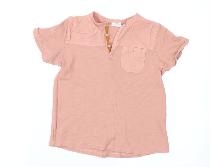 Zara Boys Brown   Basic T-Shirt Size 8 Years