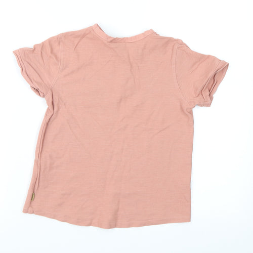 Zara Boys Brown   Basic T-Shirt Size 8 Years