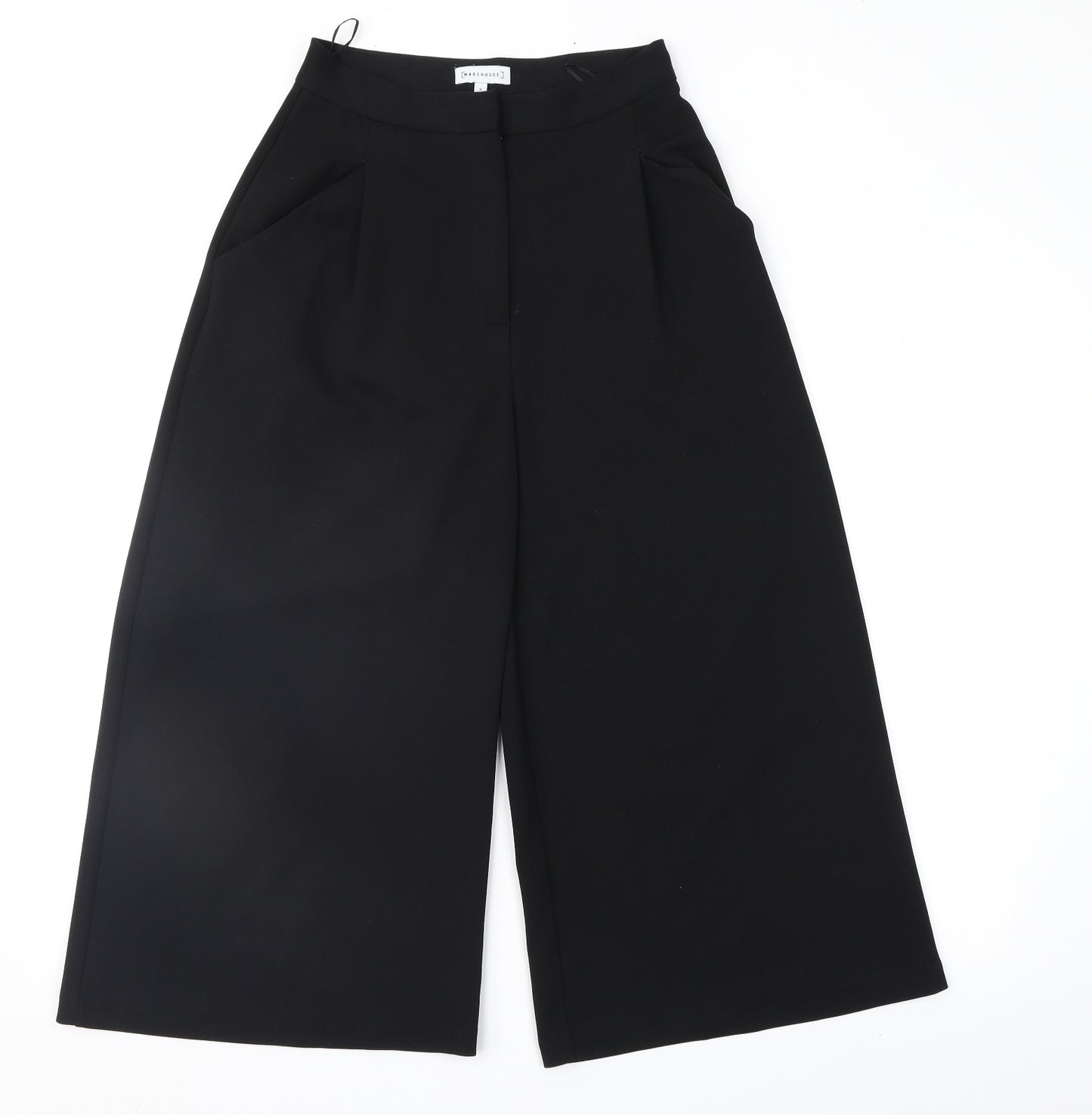 Warehouse Womens Black   Trousers  Size 6 L22 in