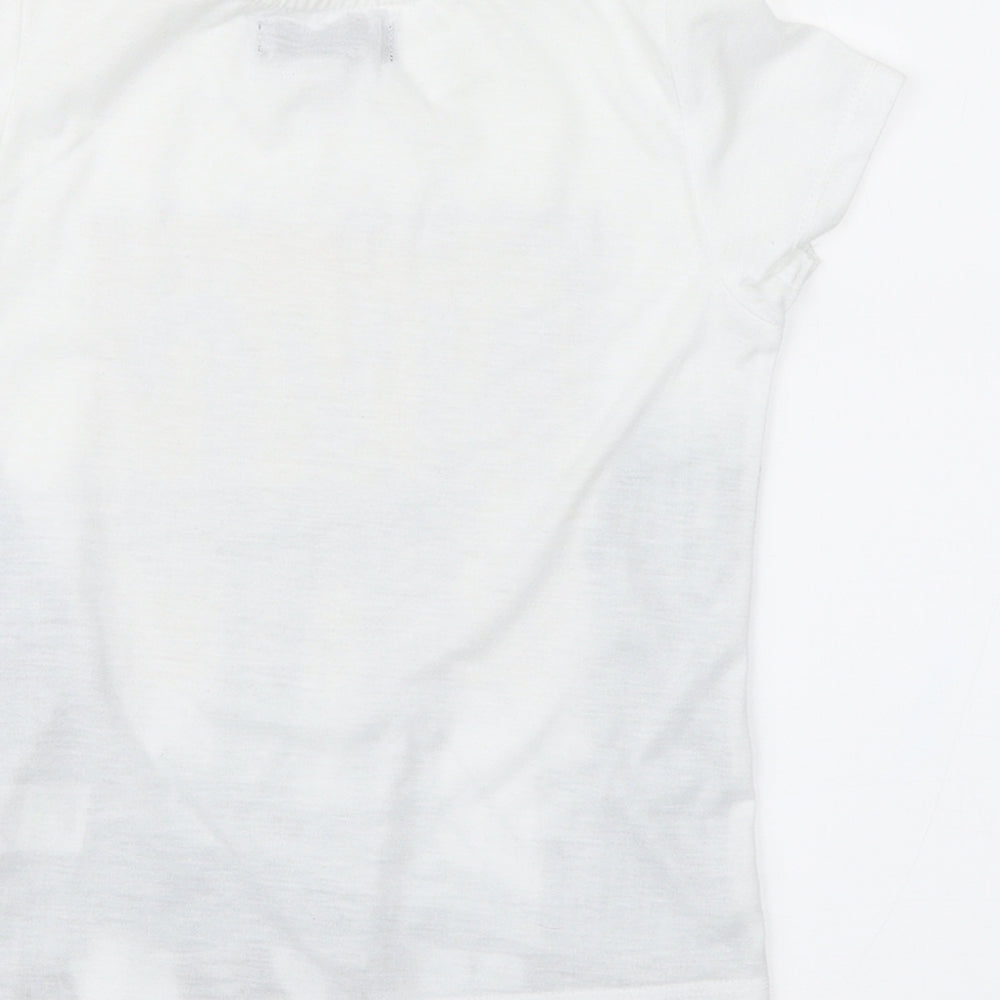 Matalan Boys White   Basic T-Shirt Size 4 Years