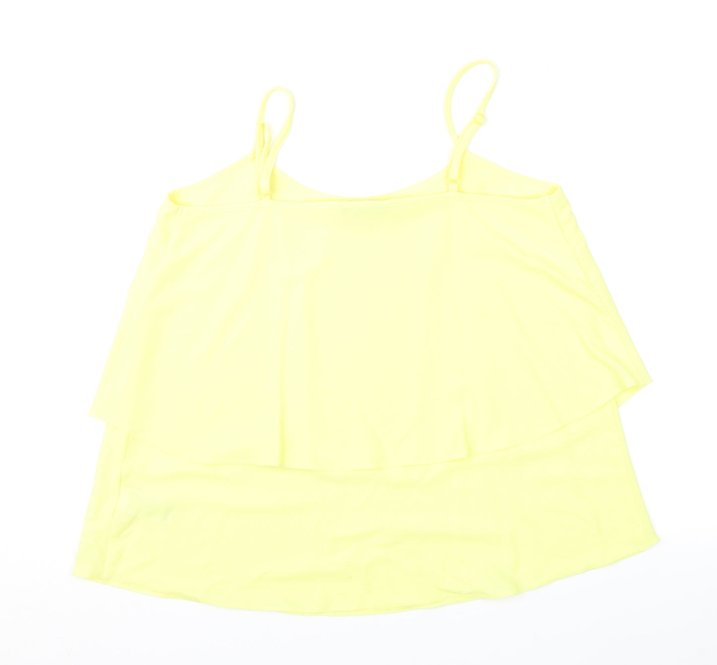 F&F Womens Yellow   Camisole Blouse Size 12