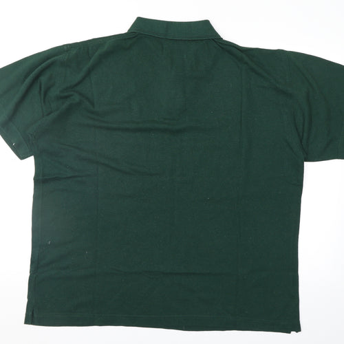 Elliette Barns Mens Green    Polo Size XL