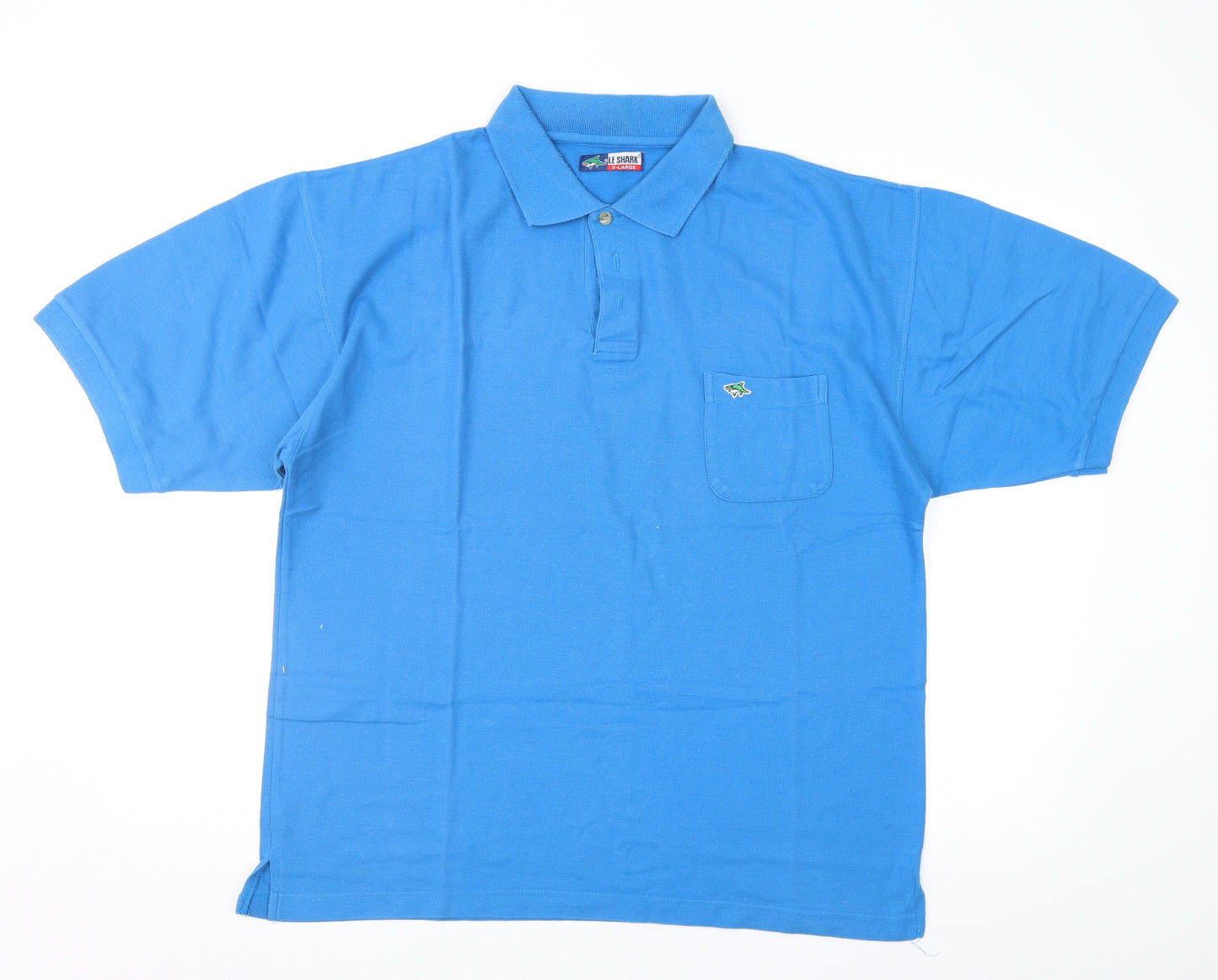 Le Shark Mens Blue    Polo Size XL