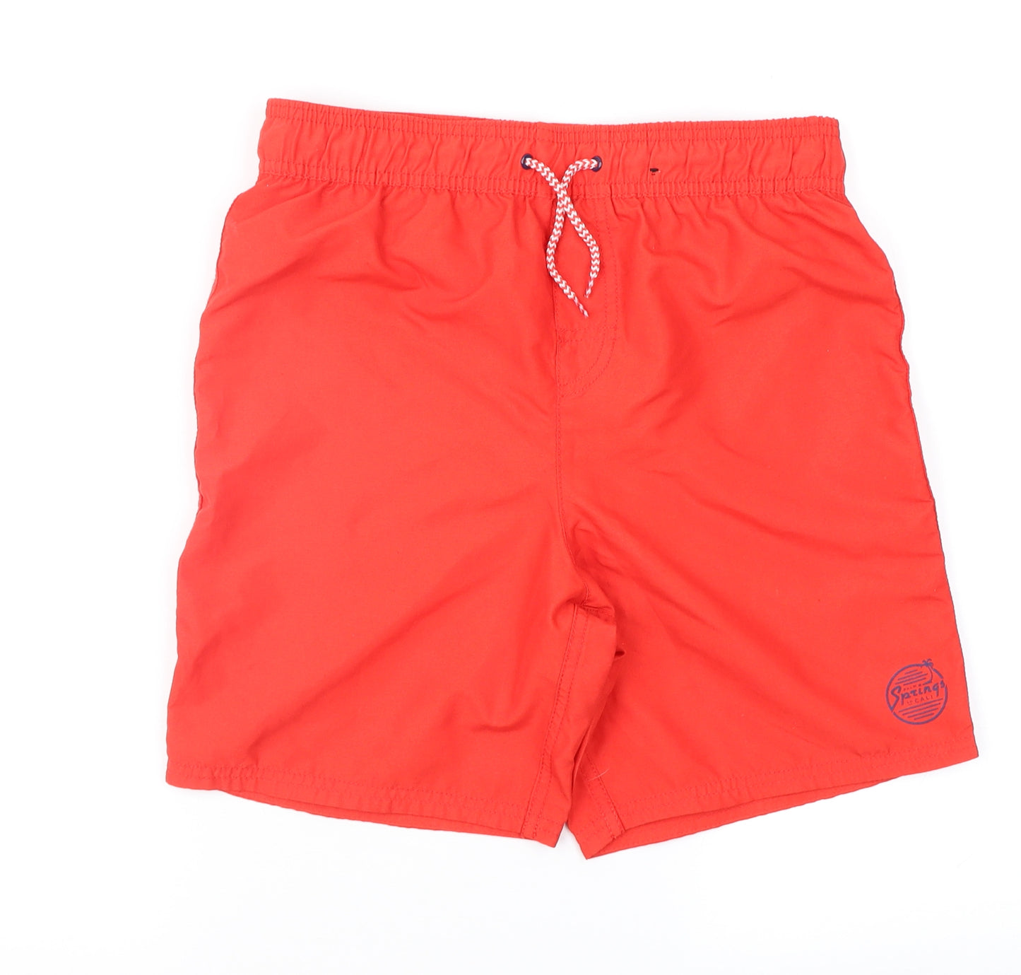 George Boys Red   Bermuda Shorts Size 11-12 Years
