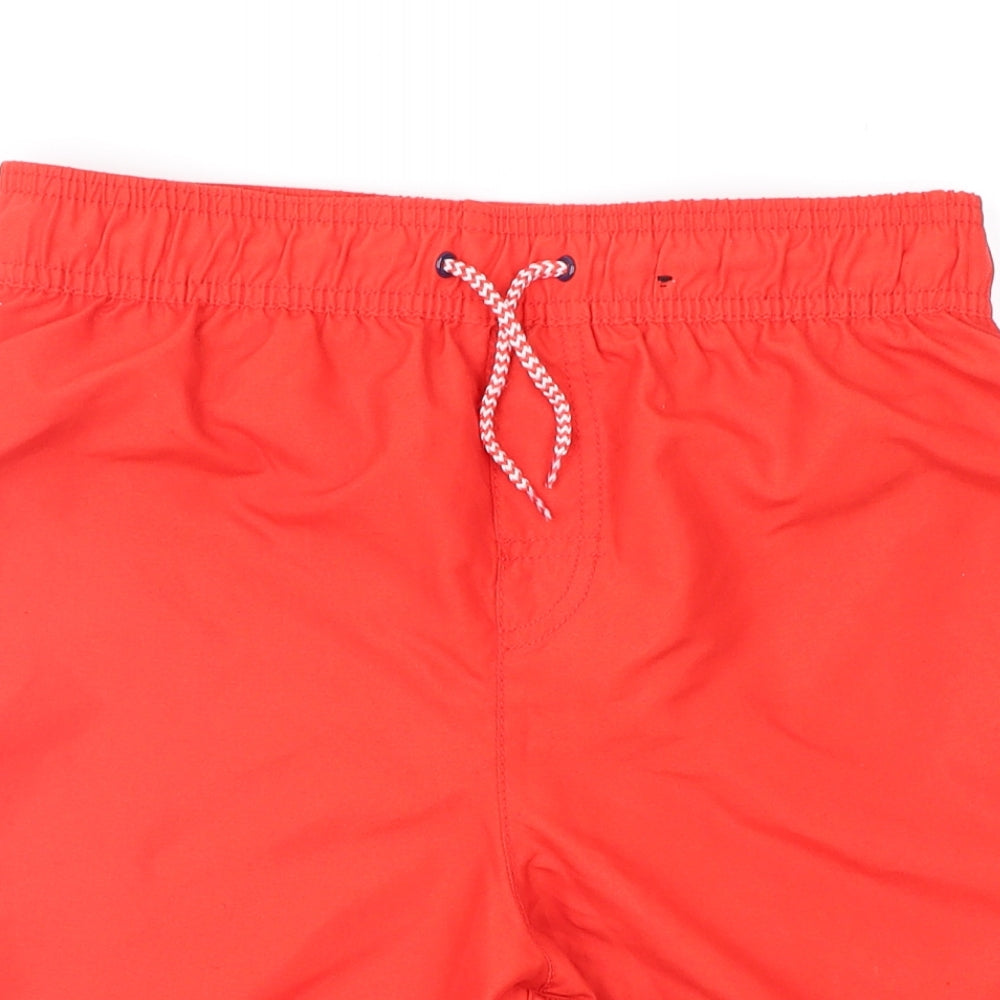 George Boys Red   Bermuda Shorts Size 11-12 Years