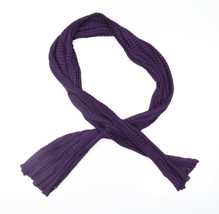 Preworn Womens Purple    Scarf