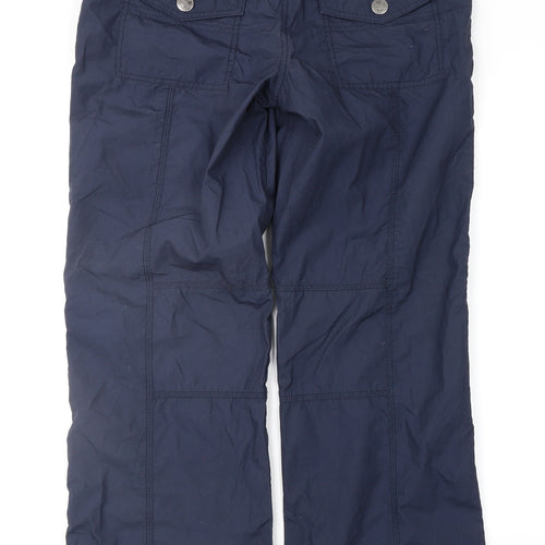MANTARAY PRODUCTS Womens Blue   Chino Trousers Size 10 L29 in
