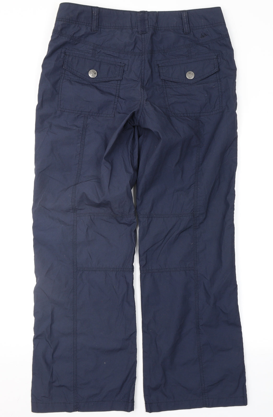 MANTARAY PRODUCTS Womens Blue   Chino Trousers Size 10 L29 in