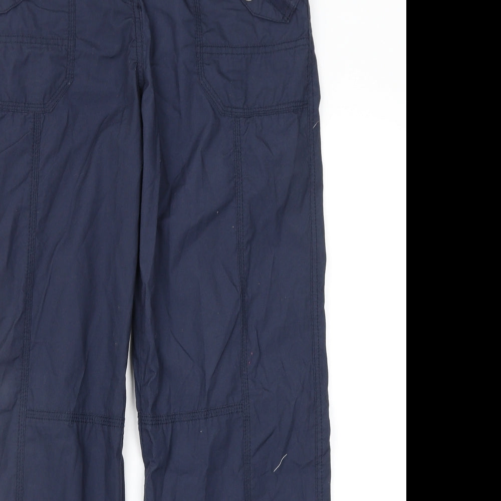 MANTARAY PRODUCTS Womens Blue   Chino Trousers Size 10 L29 in
