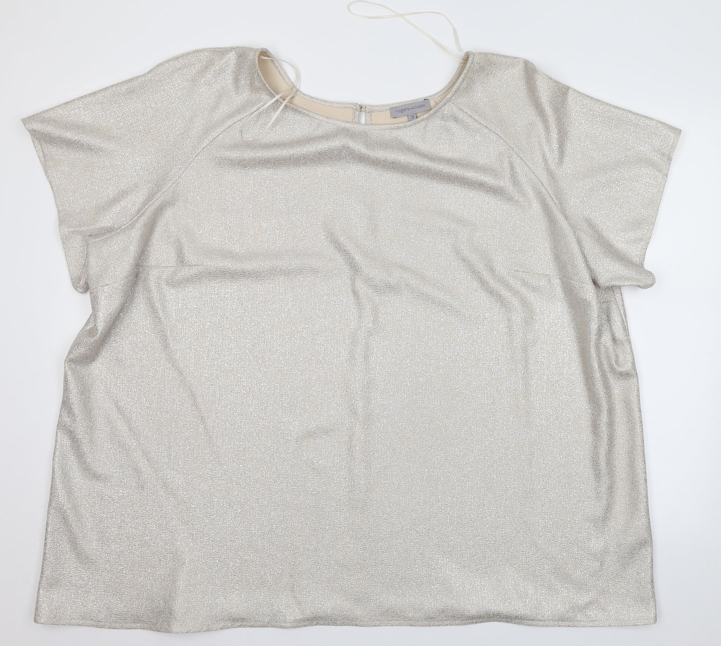 Rogers & Rogers Womens Gold   Basic Blouse Size 28