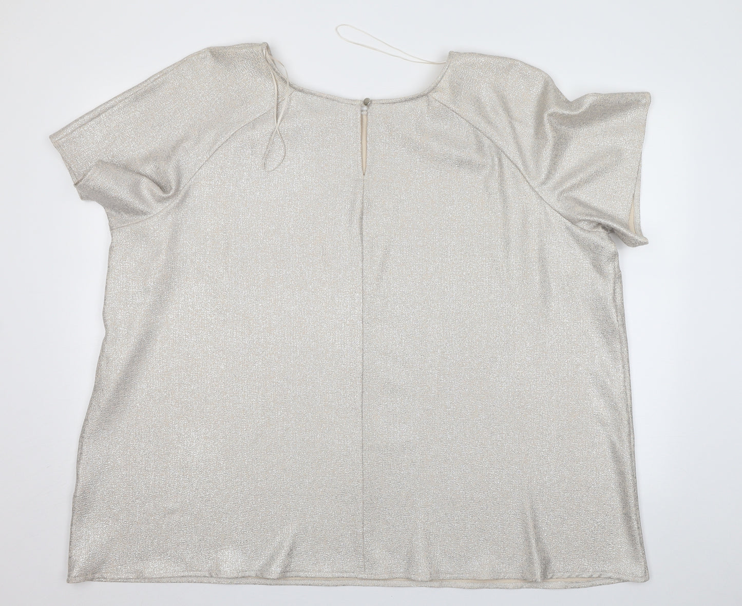 Rogers & Rogers Womens Gold   Basic Blouse Size 28