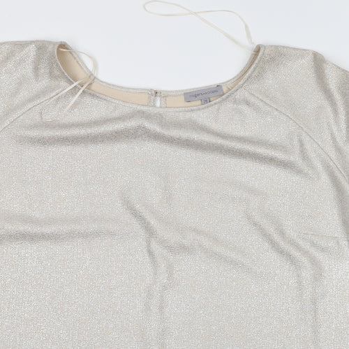 Rogers & Rogers Womens Gold   Basic Blouse Size 28