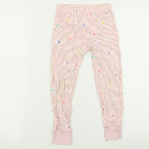 NEXT Girls Pink Striped  Cami Pyjama Pants Size 4-5 Years