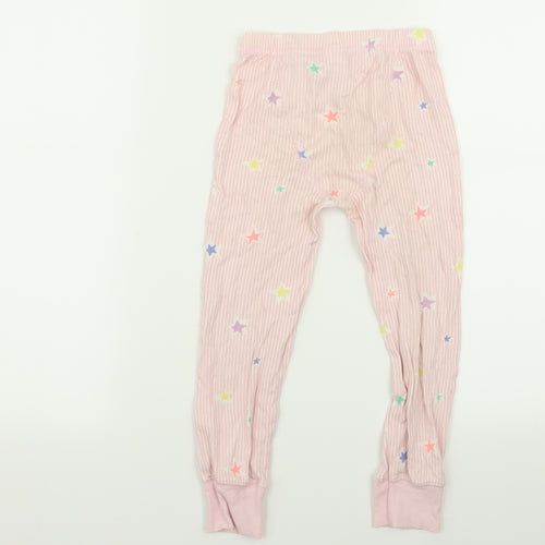 NEXT Girls Pink Striped  Cami Pyjama Pants Size 4-5 Years