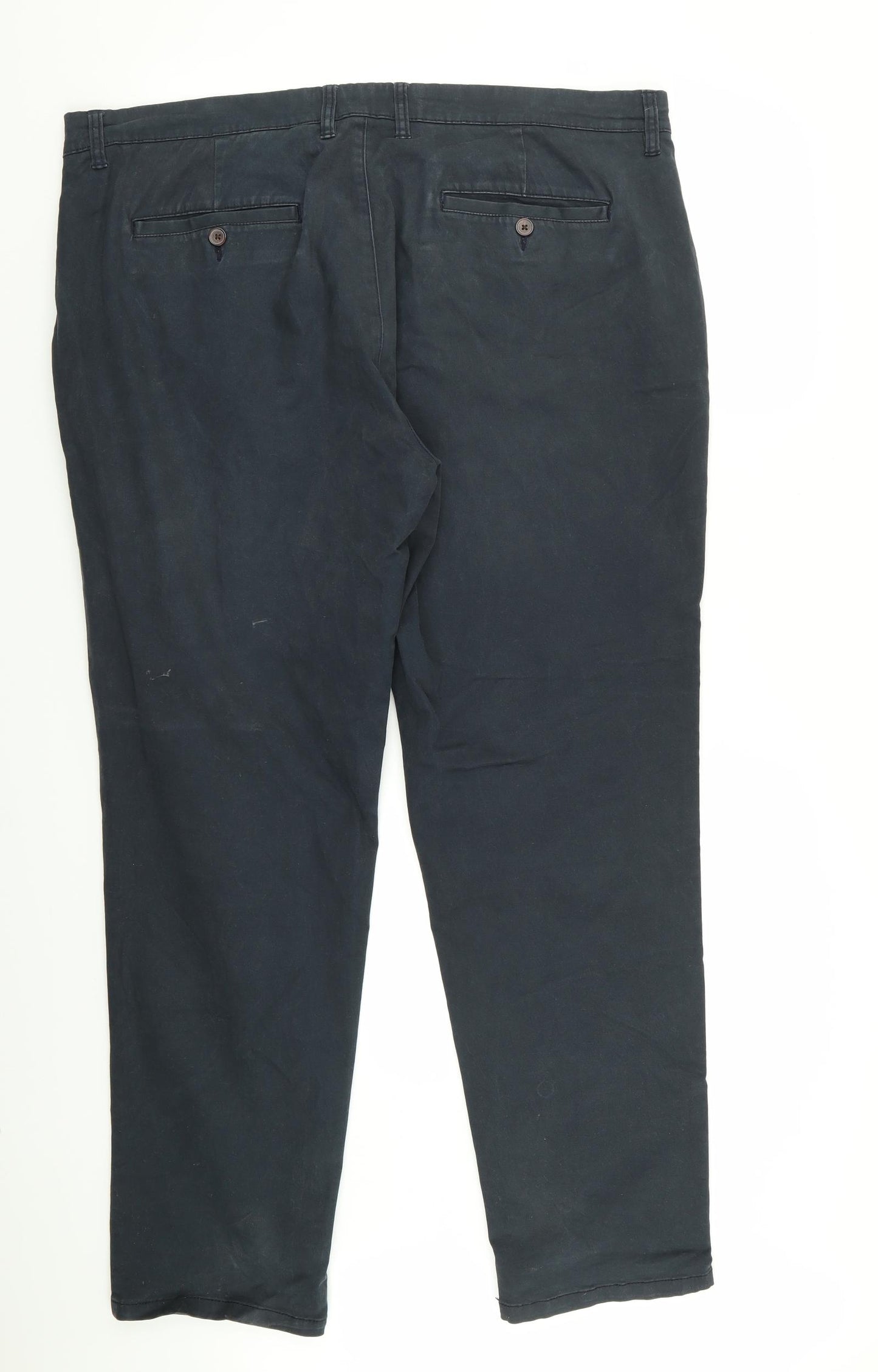 Asda George Mens Blue   Chino Trousers Size 40 in L32 in