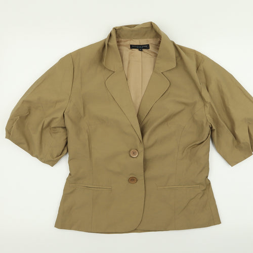 Betty Jackson Womens Beige   Jacket Blazer Size 12