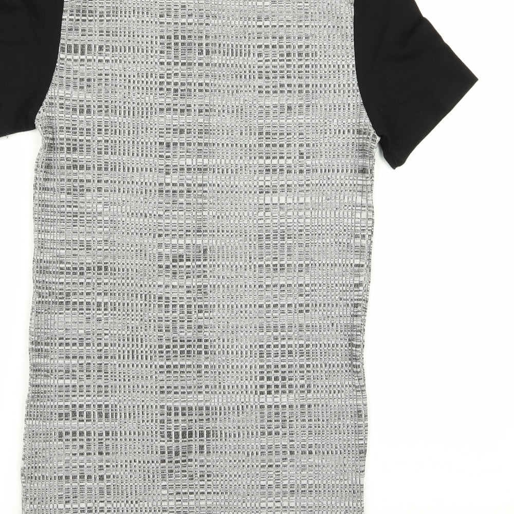 River Island Mens Grey    T-Shirt Size S