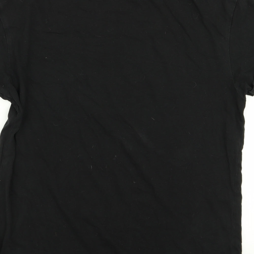 new look men Mens Black    T-Shirt Size M