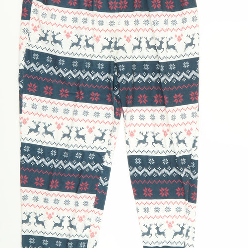 in the style  Womens Multicoloured Geometric  Babydoll Pyjama Pants Size 10