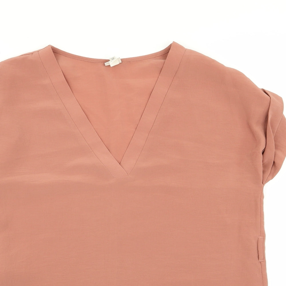River Island Womens Pink   Basic Blouse Size 12