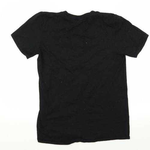 Gildan Womens Black   Basic T-Shirt Size M