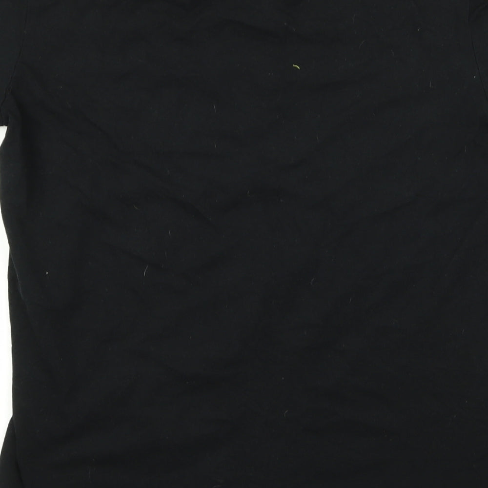 Gildan Womens Black   Basic T-Shirt Size M