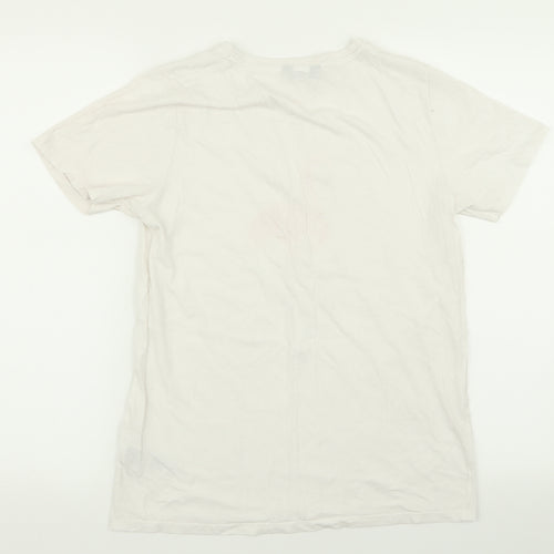 New Look Womens White   Basic T-Shirt Size 12
