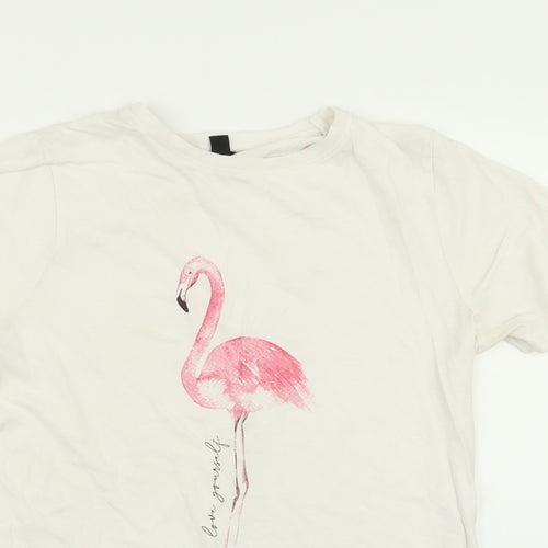 New Look Womens White   Basic T-Shirt Size 12