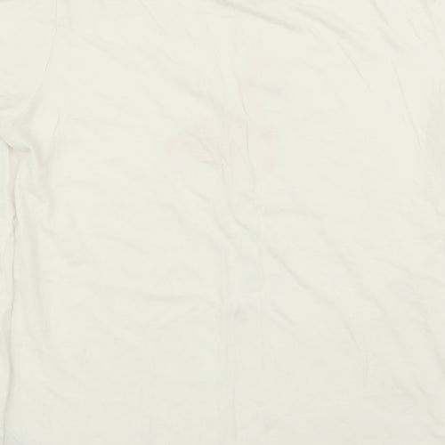New Look Womens White   Basic T-Shirt Size 12