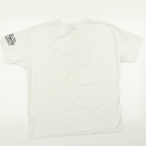 Primark Womens White   Basic T-Shirt Size 10  - star wars