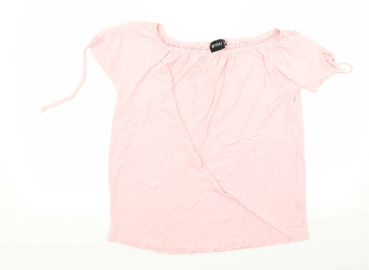 be you Womens Pink   Basic T-Shirt Size 10  - size 8-10