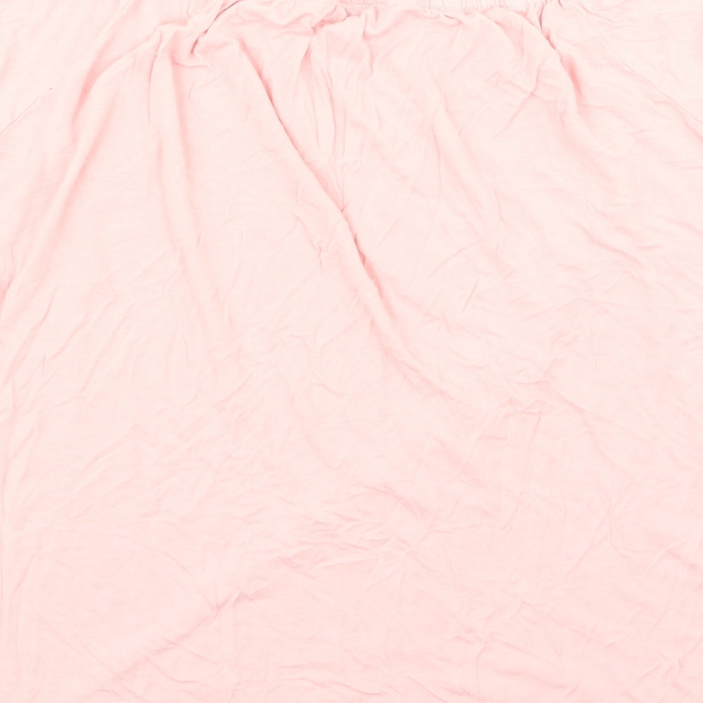 be you Womens Pink   Basic T-Shirt Size 10  - size 8-10