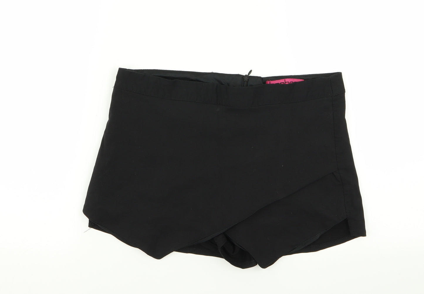 Boohoo Womens Black   Hot Pants Shorts Size 12