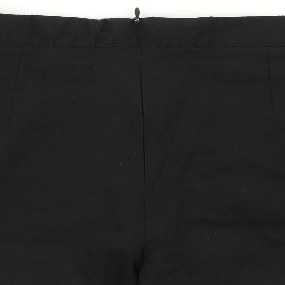 Boohoo Womens Black   Hot Pants Shorts Size 12