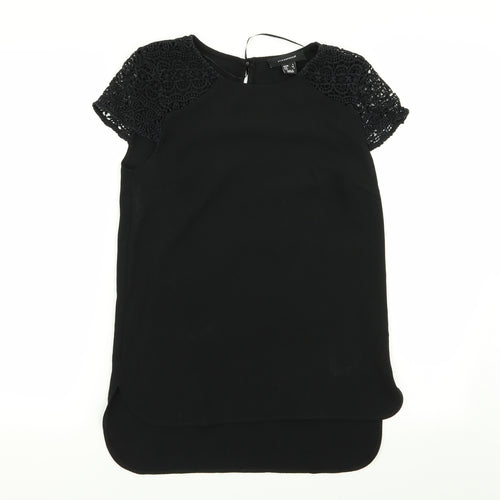 Primark Womens Black   Basic Blouse Size 6